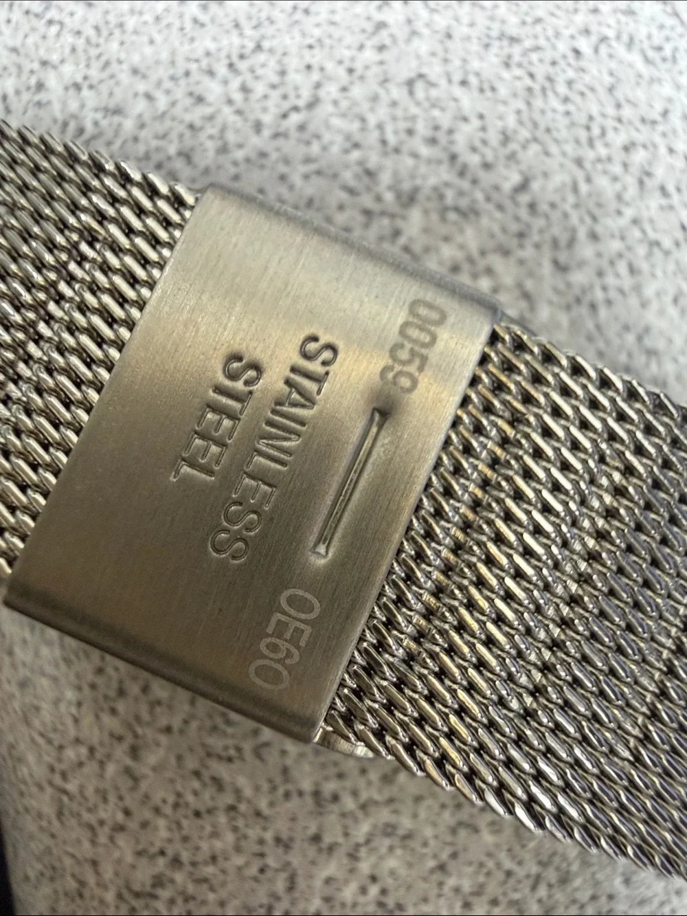 Lacoste Silver Stainless Steel Mesh Strap Watch